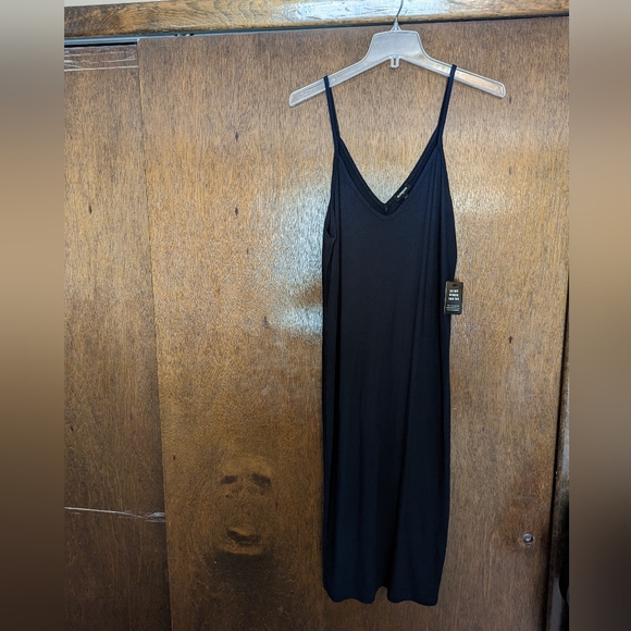 Express Bodycon Ribbed Dress - Picture 1 of 4